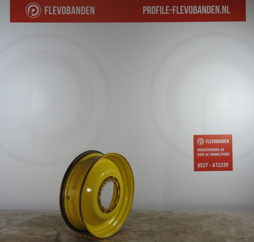 Afbeeldingen van 10X32 WIEL VAST 281-335-10 ET+117/-129 JD GEEL EW1802013